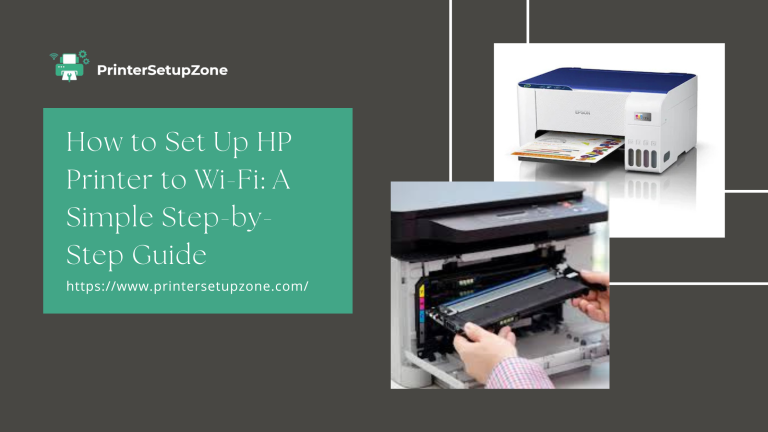 How to Set Up HP Printer to wifi